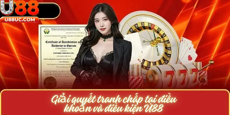 Giải quyết tranh chấp tại điều khoản điều kiện U88